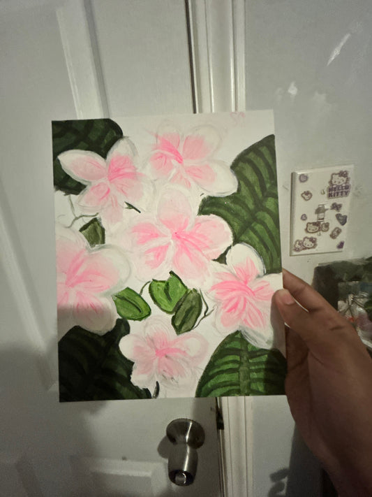 Syann's Essentials  Bunches of Hibiscus Botanical Art Work